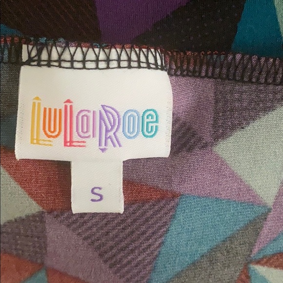 NWOT- Multicolor Geometric LuLaRoe Azure - Picture 4 of 6